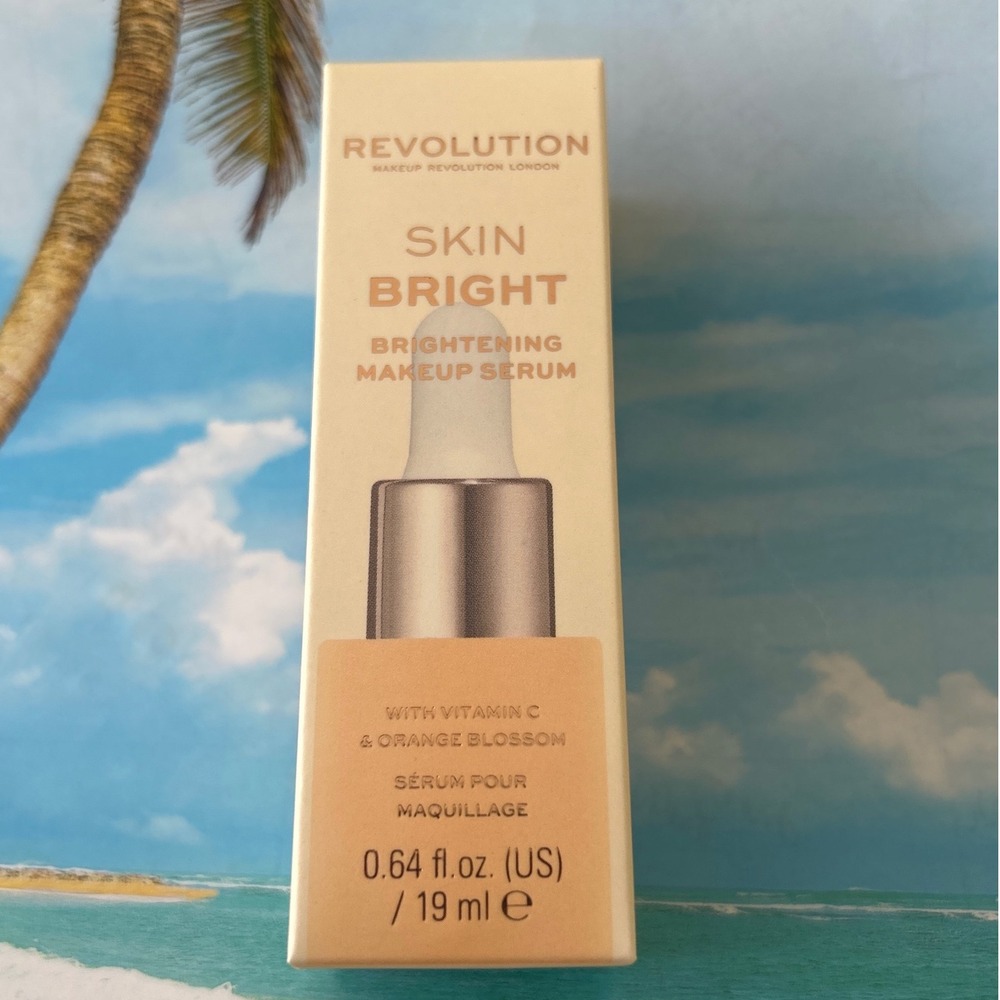Revolution Skin Bright Brightening Makeup Serum Vitamin C NIB